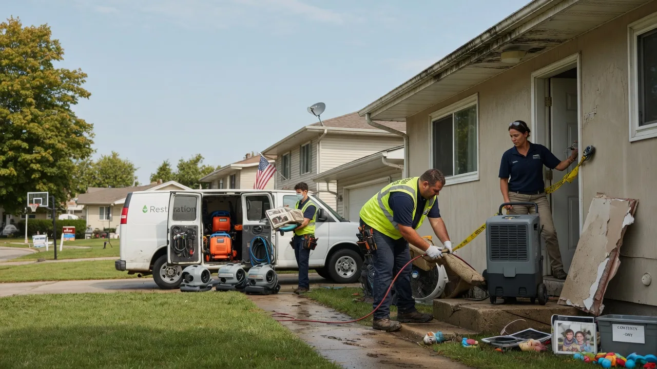 Water Damage Restoration in Hutchins, TX near me